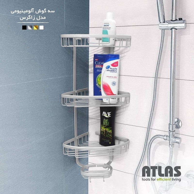 سه گوش سه طبقه کد 115 با رنگ بندی