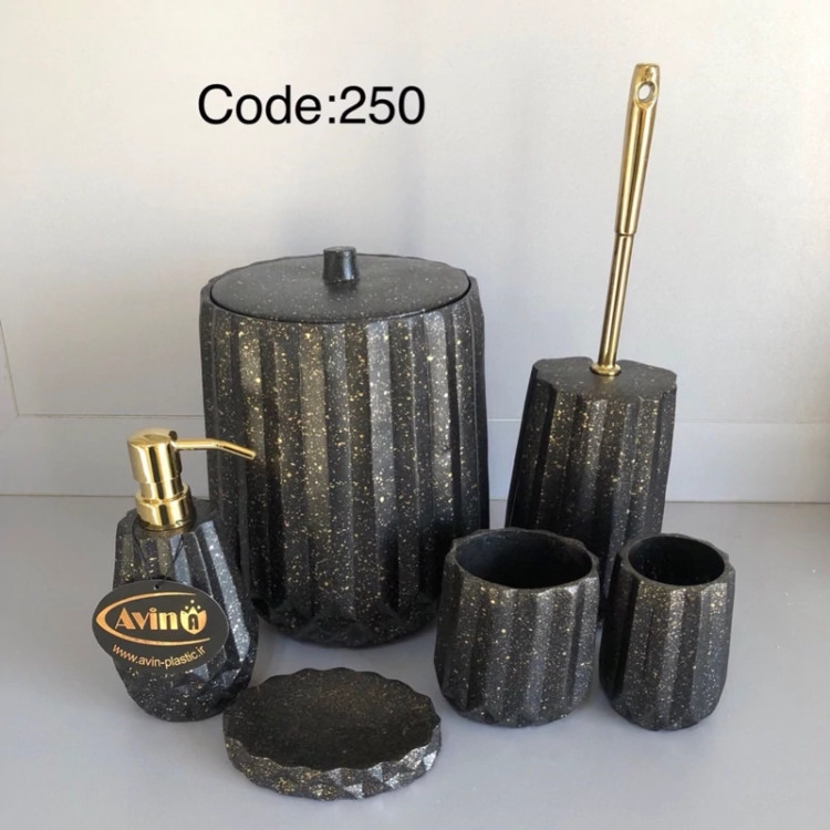 ست سرویس بهداشتی رزین کد 250 با رنگ بندی