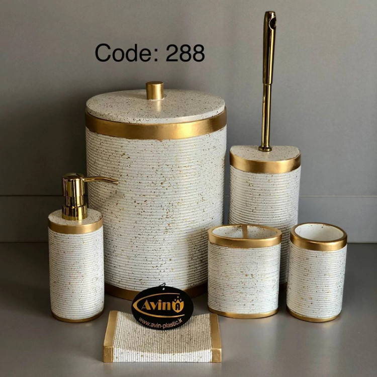 ست سرویس بهداشتی رزین کد 280 با رنگ بندی