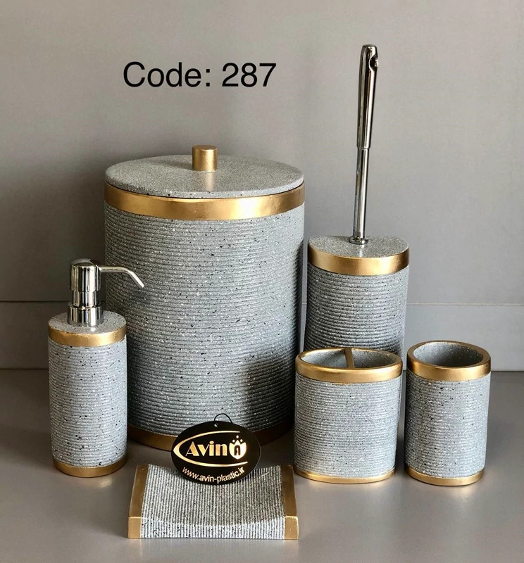 ست سرویس بهداشتی رزین کد 280 با رنگ بندی
